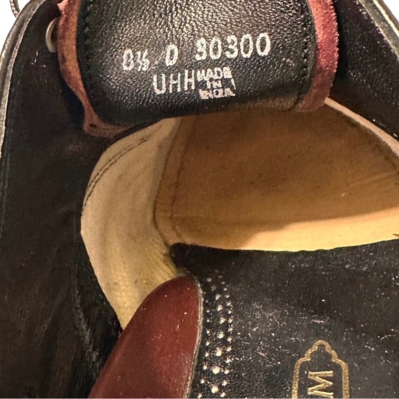 FLORSHEIM Men's Royal Imperial Brown Leather Shoes Wingtip Size 8.5D - Picture 8 of 10